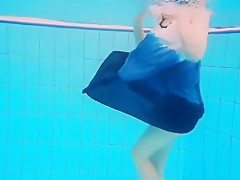 teen 18+ girl Avenna is swimming HQ